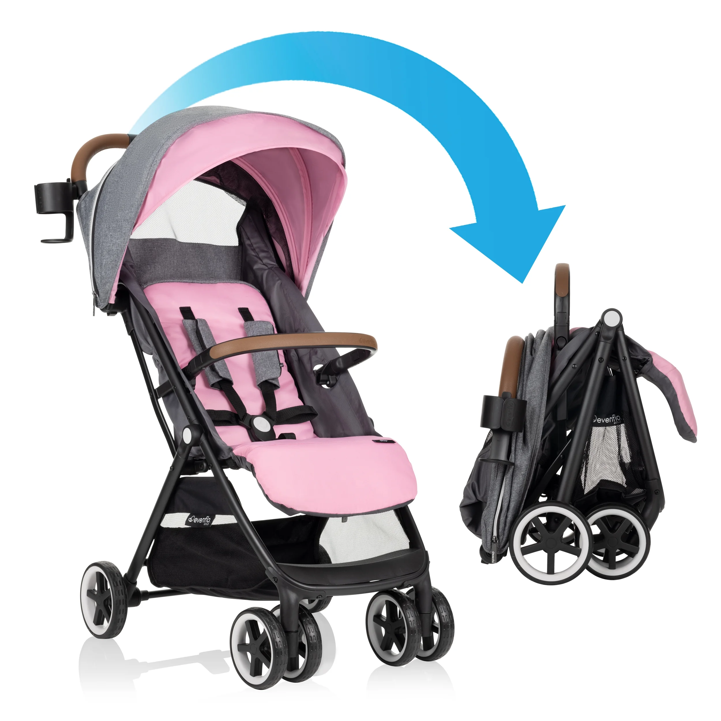 Pink Evenflo Urbini Omni Stroller Urbini Omni Plus Urbini Car Seat