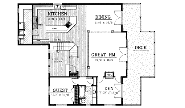 Upper/Second Floor Plan:1-113
