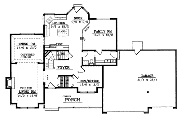 Main Floor Plan: 1-125