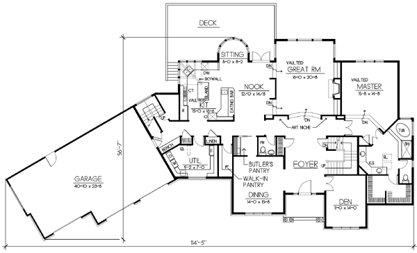 Main Floor Plan: 1-179
