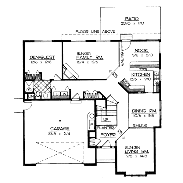 Main Floor Plan: 1-209