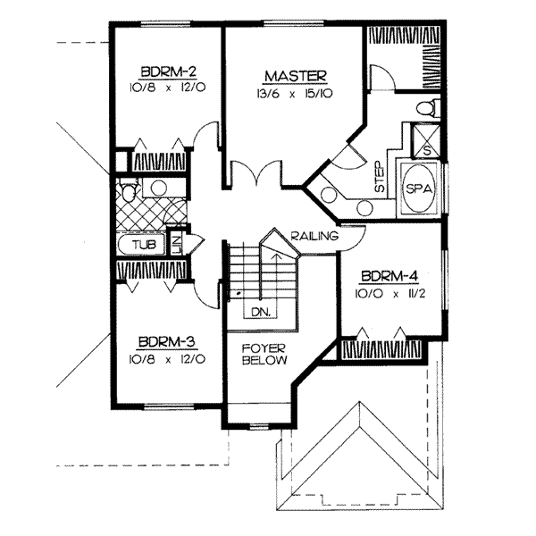 Upper/Second Floor Plan:1-209