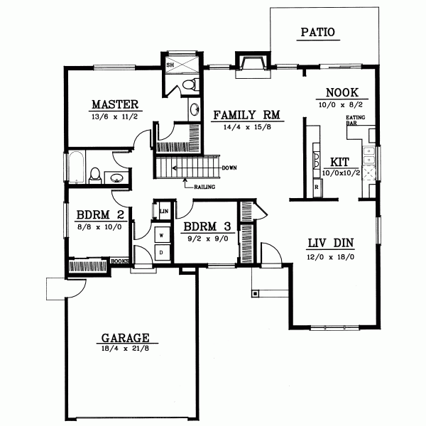Main Floor Plan: 1-232