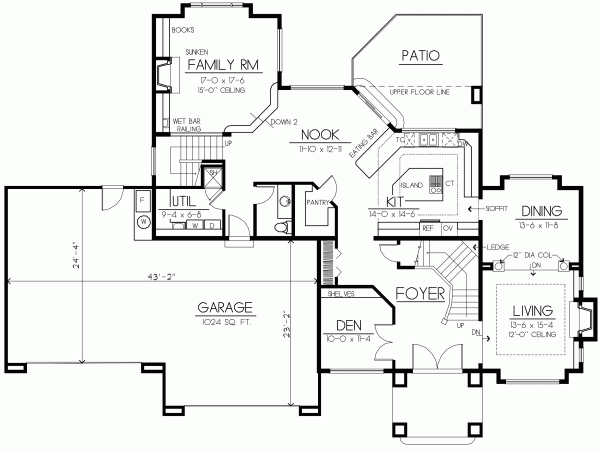 Main Floor Plan: 1-258