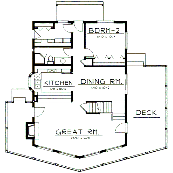 Main Floor Plan: 1-287