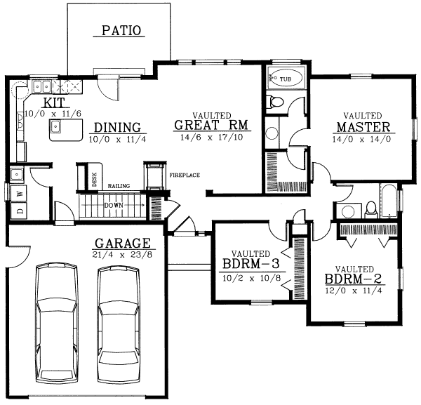 Main Floor Plan: 1-290