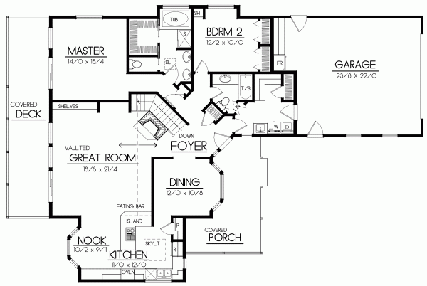 Main Floor Plan: 1-292