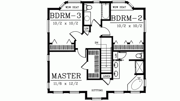 Upper/Second Floor Plan:1-315