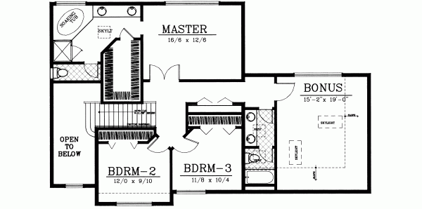 Upper/Second Floor Plan:1-317
