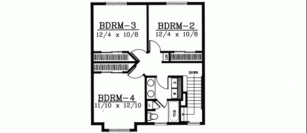 Upper/Second Floor Plan:1-321