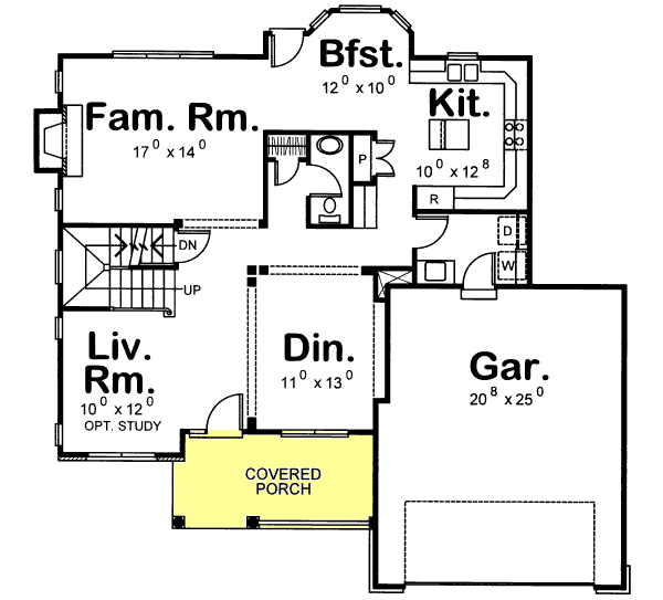 Main Floor Plan: 10-1043
