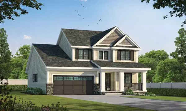 Traditional house plans 10-1066 - front exterior, 1,699 sq ft, 3 bed, 2 bath house plans | Monster House Plans