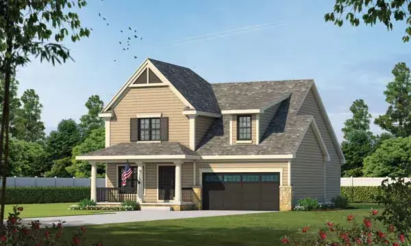 Country house plans 10-1072 - front exterior, 1,905 sq ft, 3 bed, 3 bath house plans | Monster House Plans