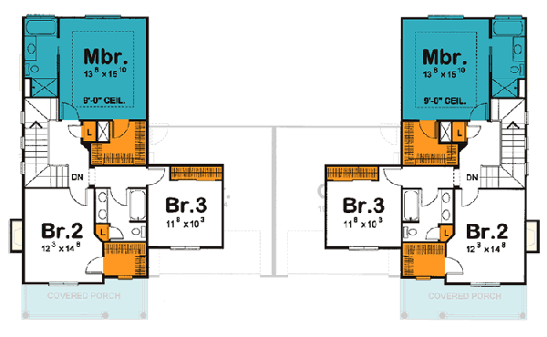 Upper/Second Floor Plan:10-1093