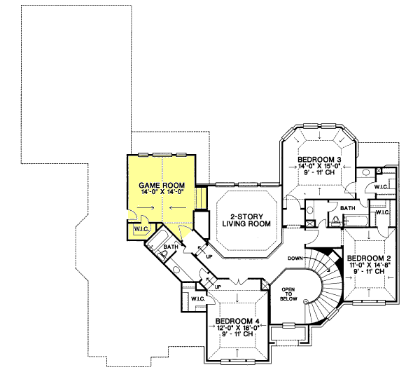 Upper/Second Floor Plan:10-1182