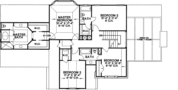 Upper/Second Floor Plan:10-1193