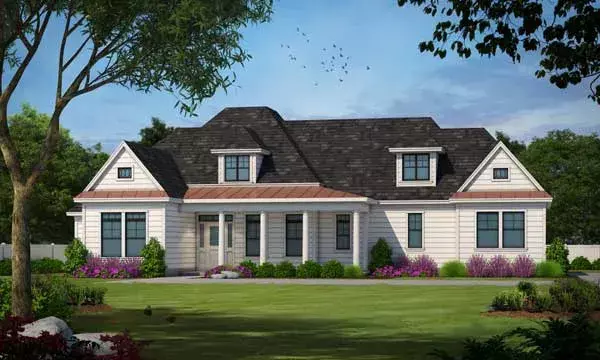Country house plans 10-1203 - front exterior, 2,040 sq ft, 4 bed, 3 bath house plans | Monster House Plans