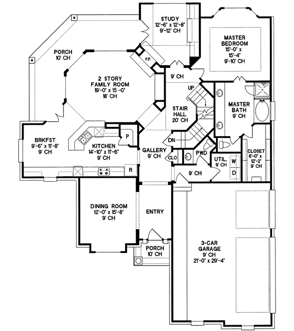 Main Floor Plan: 10-1214