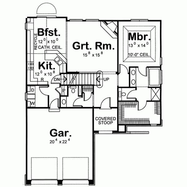 Main Floor Plan: 10-1252