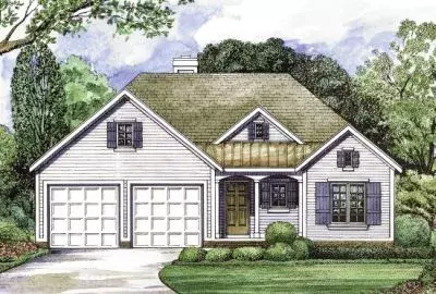 Country house plans 10-1257 - front exterior, 1,678 sq ft, 3 bed, 2 bath house plans | Monster House Plans