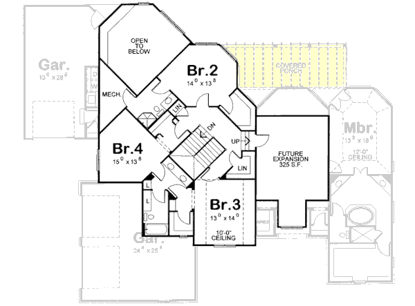 Upper/Second Floor Plan:10-1277