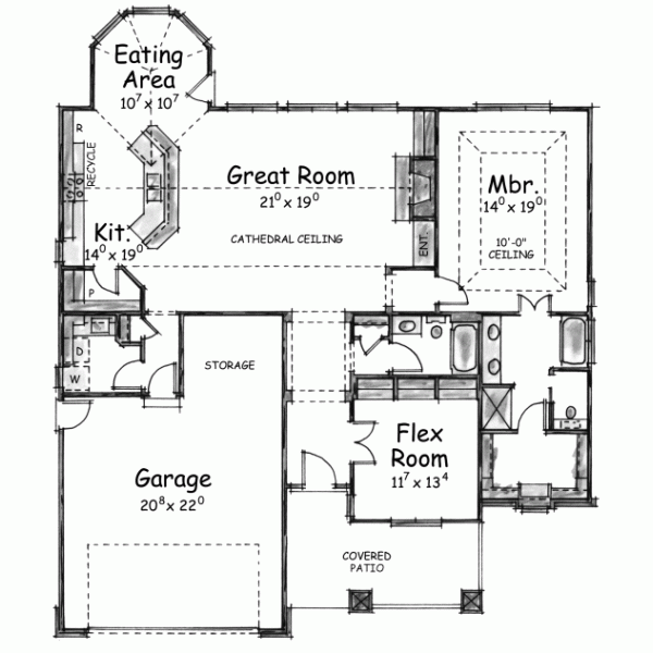 Main Floor Plan: 10-1336