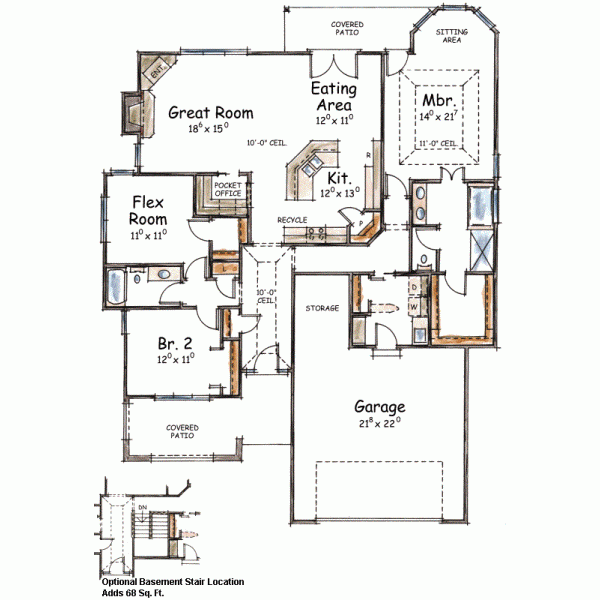 Main Floor Plan: 10-1340