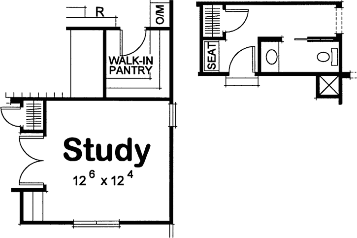 Traditional Style Floor Plans Plan: 10-1350