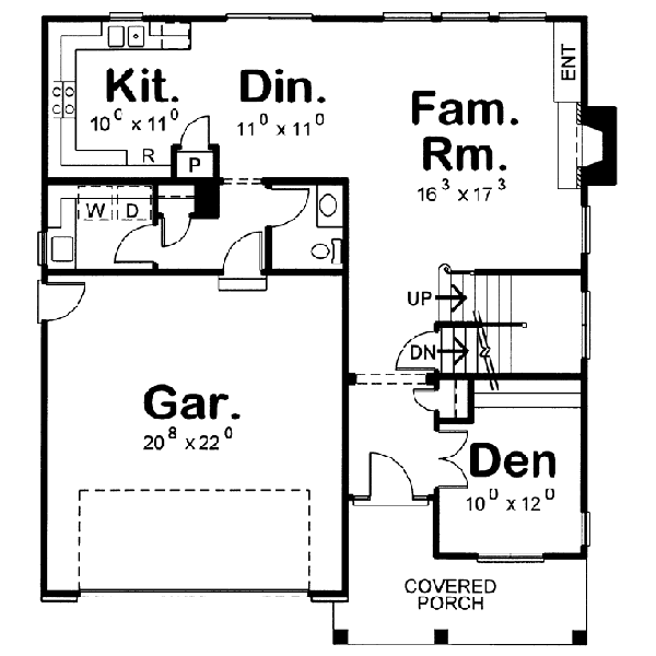 Main Floor Plan: 10-1383