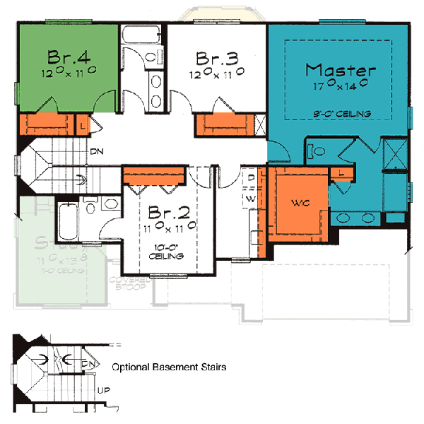 Upper/Second Floor Plan:10-1429