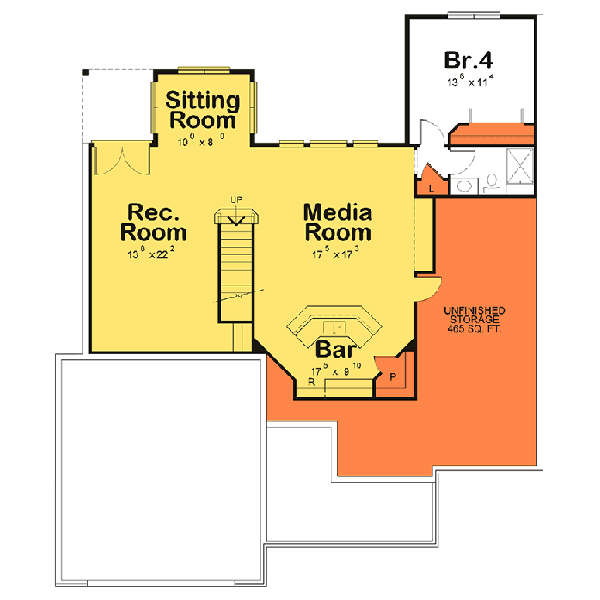 Lower Floor Plan:10-1446