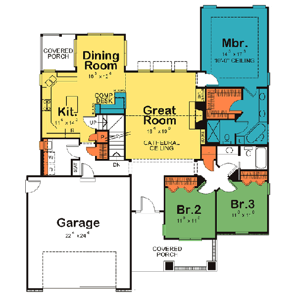 Main Floor Plan: 10-1446