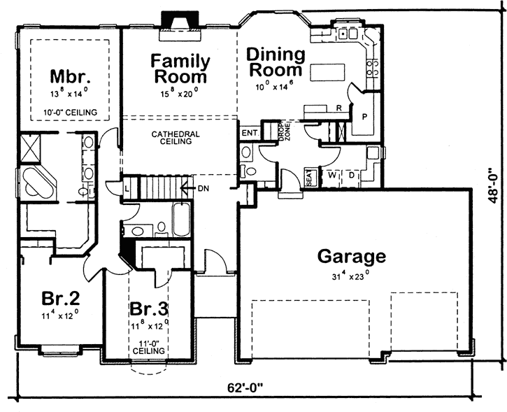 Main Floor Plan: 10-1461
