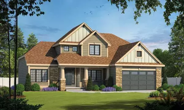 Craftsman house plans 10-1471 - front exterior, 2,196 sq ft, 4 bed, 2 bath house plans | Monster House Plans