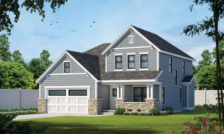 Traditional house plans 10-1486 - front exterior, 2,168 sq ft, 3 bed, 2 bath house plans | Monster House Plans