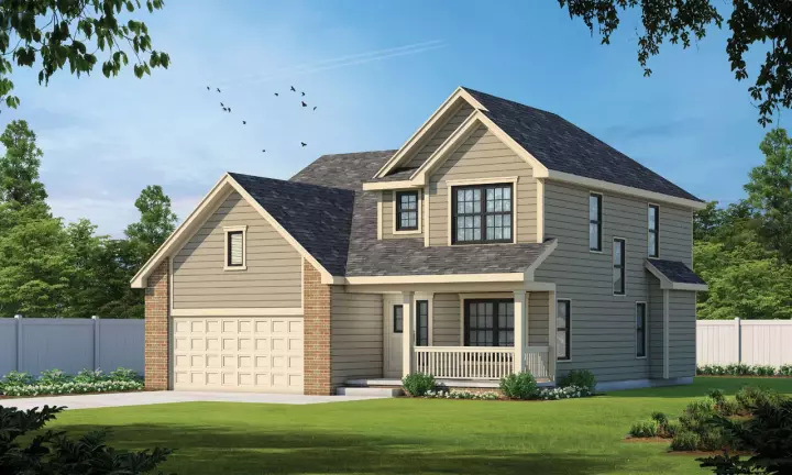 Traditional house plans 10-1487 - front exterior, 2,155 sq ft, 3 bed, 2 bath house plans | Monster House Plans