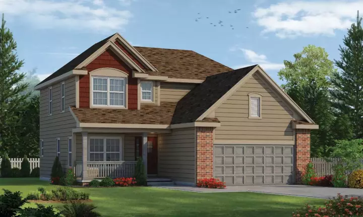 Traditional house plans 10-1490 - front exterior, 1,649 sq ft, 3 bed, 2 bath house plans | Monster House Plans