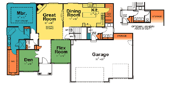 Main Floor Plan: 10-1499
