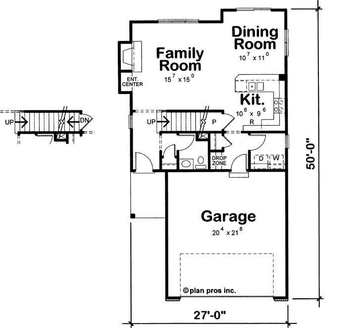 Main Floor Plan: 10-1500
