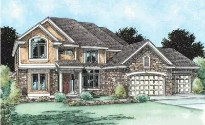 European house plans 10-1507 - front exterior, 2,917 sq ft, 4 bed, 3 bath house plans | Monster House Plans