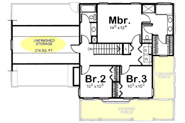 Upper/Second Floor Plan: 10-1531