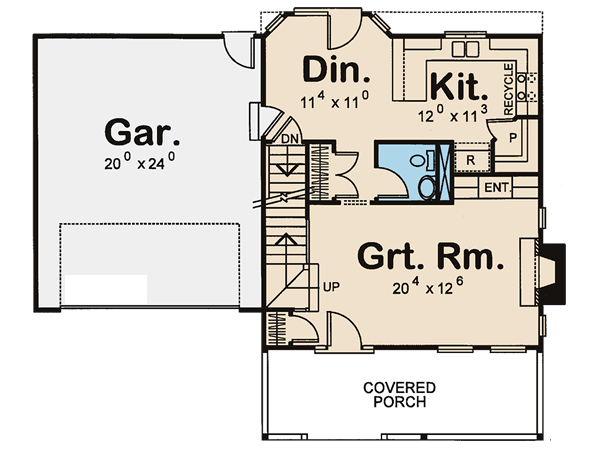 Main Floor Plan: 10-1533