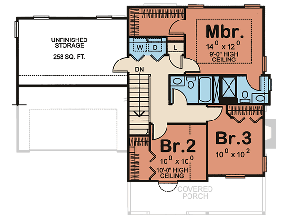 Upper/Second Floor Plan:10-1533