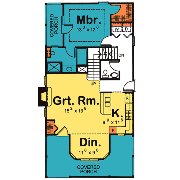 Main Floor Plan: 10-1558