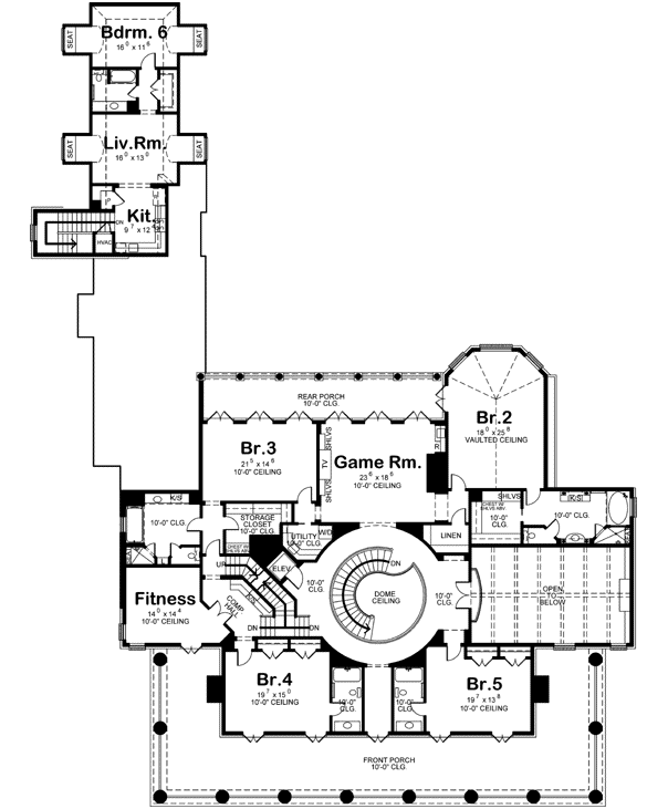 Upper/Second Floor Plan:10-1603