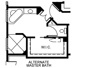 Bungalow Style Home Design Plan: 10-1613