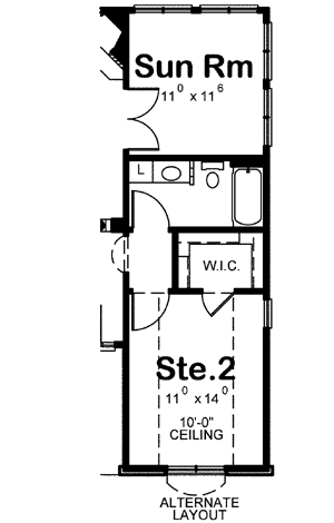 English-country Style House Plans Plan: 10-1614