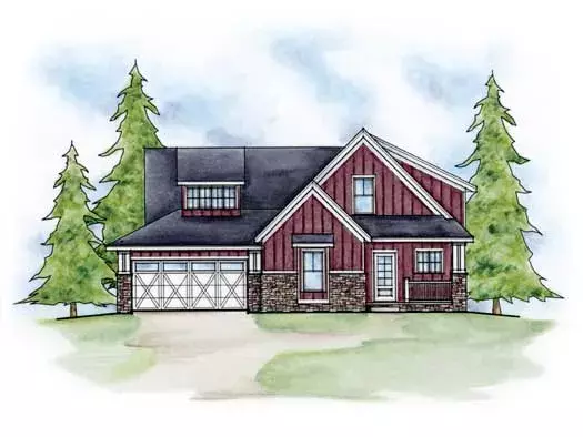 Craftsman house plans 10-1619 - front exterior, 1,677 sq ft, 2 bed, 2 bath house plans | Monster House Plans