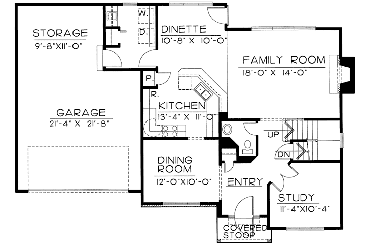 Main Floor Plan: 10-1646