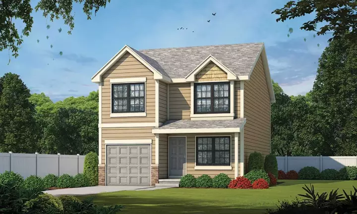Traditional house plans 10-1676 - front exterior, 1,518 sq ft, 3 bed, 2 bath house plans | Monster House Plans